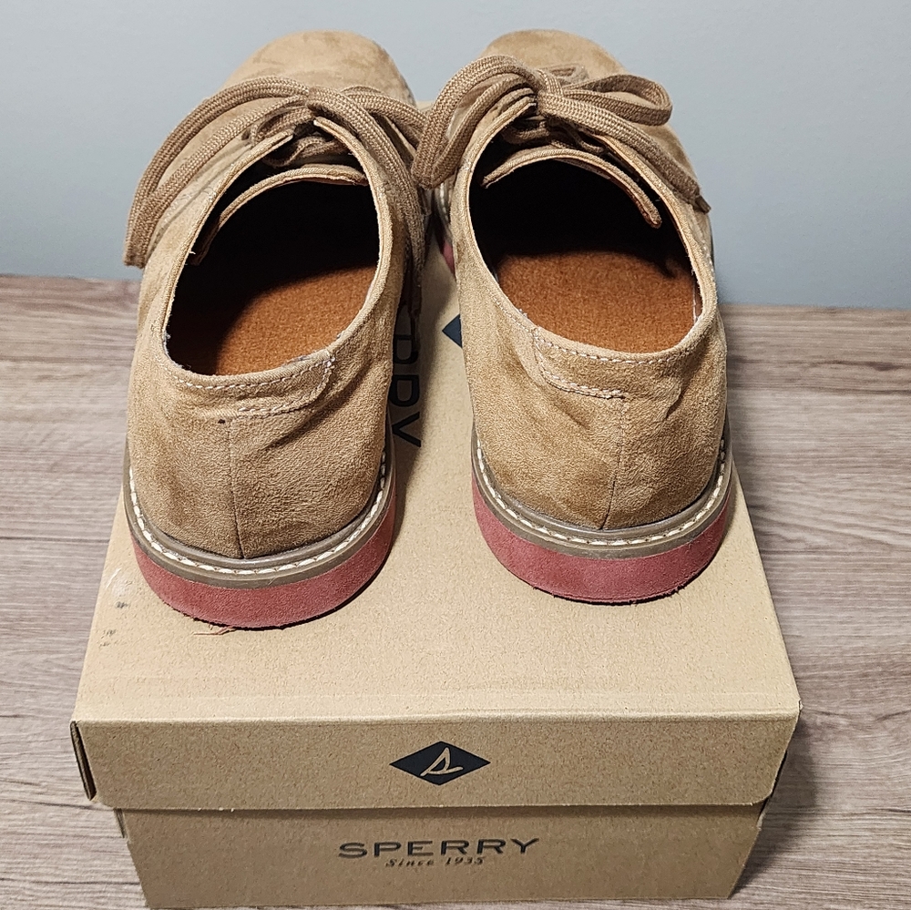 Kids Sperry Suede "Bucks" - Picture 6 of 8